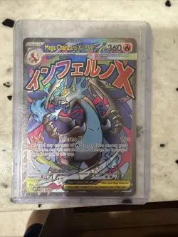Pokemon TCG Mega Charizard X ex Special Illustration Promo Premium Collection - Image 1