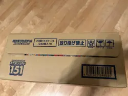 New Pokemon 151 Japanese Booster CASE US seller - Image 5