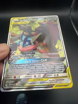 Pokemon TCG | Greninja & Zoroark GX 201/214 | TAG TEAM Full Art Ultra Rare LP - Image 2