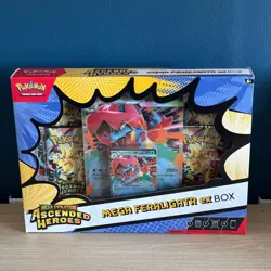 Pokemon TCG: Mega Evolution Ascended Heroes - Mega Feraligatr ex Box - Image 1