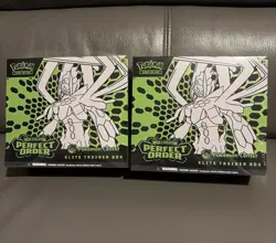 2x Pokemon Perfect Order Pokemon Center ETB Elite Trainer Box Brand New Sealed - Image 1