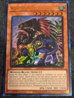 Yu-gi-oh! TCG 1x Wandering Gryphon Rider MP23-EN267 Ultra Rare x1 YUGIOH! NM - Image 1