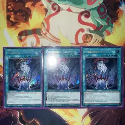 YuGiOh! Forbidden Crown BPRO-EN067 Secret Rare 1st Ed x 3 PLAYSET - Image 3