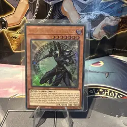 Dark Magician the Magician of Black Magic INFO-EN006 Ultra Rare NM 1st Yugioh - Image 1