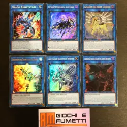 LOTTO 6 CARTE LINK in italiano YUGIOH rarita MISTE yu-gi-oh! UN VERO AFFARE!! - Image 1