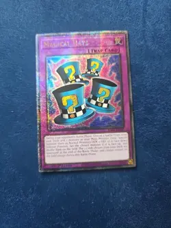 Yugioh! Magical Hats - RA03-EN107 - Quarter Century Secret Rare - 1st Edition Ne - Image 1