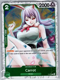 Carrot - (Pirate Foil) P-070 English PRB02 - One Piece Card - NM - Image 1