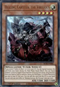 Blazing Cartesia, the Virtuous UR - BLTR-EN080 - Terminal Revenge - YuGiOh - Image 1