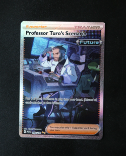 Pokemon Card TCG - Professor Turo's Scenario 257/182 - Paradox Rift - SIR - NM ⭐ - Image 1