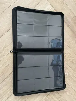 Mint Keeper 9 Pocket Trading Card Zip Binder for 360 Cards Premium TCG Black - Image 3