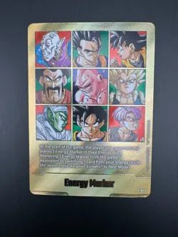 Dragon Ball Super Card Fusion World Game Gold Energy Marker E-89* - Image 3