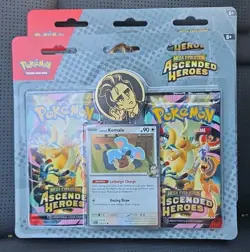 Lot Of 2 - Pokemon Mega Evolution: Ascended Heroes 2-Pack Blister Collection - Image 1