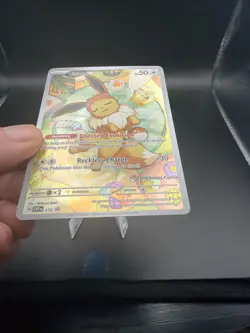 Pokemon Eevee TCG 173 Promo Card Pokemon Center Stamp Mint - Image 2