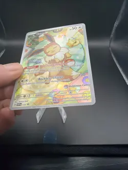 Pokemon Eevee TCG 173 Promo Card Pokemon Center Stamp Mint - Image 3