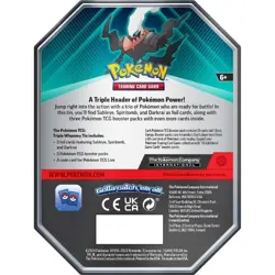 Pokemon TCG - DARKRAI Triple Whammy Collector's Tin - BRAND NEW Factory Sealed - Image 2