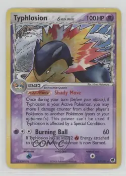 Typhlosion Pokemon EX Dragon Frontiers #12 2006 - Image 1