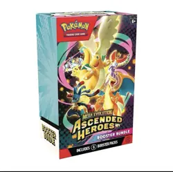 4 x Pokemon TCG Mega Evolution Ascended Heroes Booster Bundle - Brand New Sealed - Image 1