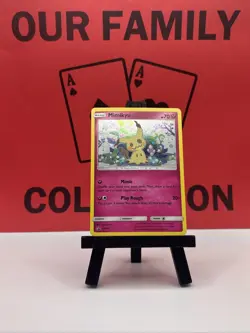 Mimikyu SM163 SWIRL Holo Black Star Promo Sun & Moon Pokemon TCG 2019 LP - Image 1