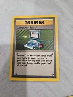 Computer Search - 71/102 Base Set Rare - LP - Pokemon TCG WOTC - Image 1