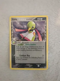 Pokemon TCG Xatu (Delta Species) EX Dragon Frontiers 25/101 Rare - Image 1