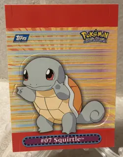 2000 Topps TV Animation Pokemon Series 3 Squirtle Pop-Up #10 - Image 3