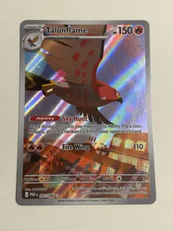Pokemon Talonflame 091/088 Full Art Illustration Rare NM Perfect Order - Image 1