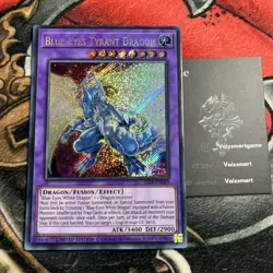 YuGiOh Blue-Eyes Tyrant Dragon 25LP Secret Rare WC 2025 Limited Pack Promo - Image 1
