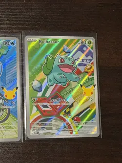 Pokemon First Partner Illustration Collection Series 1 Kanto Gen 1 Starters Set - Image 2