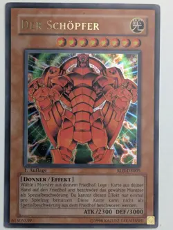 Der Schopfer RDS-DE005 Ultra Rare Deutsch EX YUGIOH - Image 1