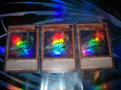 3x Abyss Shark 1st Edition Ultra Rare RA03-EN030 Yu-Gi-Oh! - Image 1