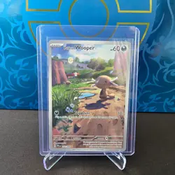 Paldean Wooper 102/094 Illustration Rare - Phantasmal Flames - Pokemon Card - NM - Image 1