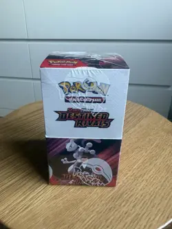 Destined Rivals Half Booster Box 18 Packs Pokemon Tcg Factory Sealed - Image 1