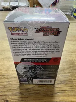Pokemon Destined Rivals Half Booster Box 18 Packs SEALED - Image 3