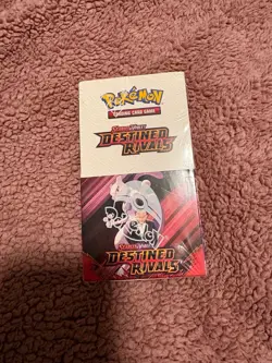Pokemon Destined Rivals Sealed Half Booster Box, 18 Packs - Image 1