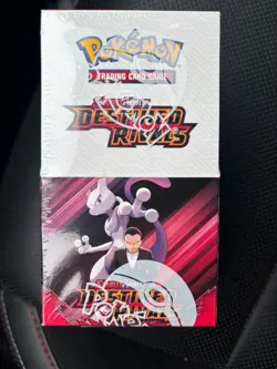 Destined Rivals Half Booster Box (18 Packs) - Factory Sealed - Pokemon TCG - Image 1