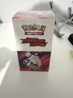 Pokemon Destined Rivals Sealed Half Booster Box, 18 Packs - Image 1