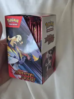 Pokemon Destined Rivals Unsealed Half Booster Box (18 Sealed Booster Packs) - Image 2