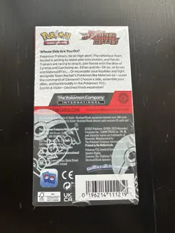 Pokemon TCG Destined Rivals Half Booster Box 18 Packs Sealed - Shrink Wrap Tear - Image 5