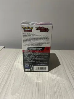Pokemon TCG S&V Destined Rivals Half Booster Box 18 Packs, Sealed, Small Tear - Image 3