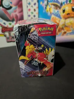 Pokemon Destined Rivals Half Booster Box 18 Packs SEALED - Image 2