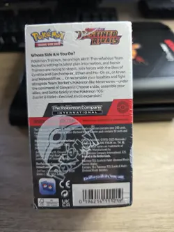 Pokemon English Destined Rivals Half Booster Box, Sealed 18 Booster Packs - Image 4