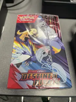 Pokemon Destined Rivals Sealed Half Booster Box (18 Packs) Sealed - Image 2