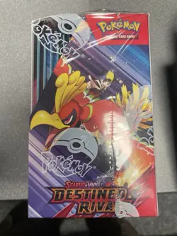 Pokemon Destined Rivals Sealed Half Booster Box (18 Packs) Sealed - Image 3