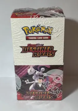 Pokemon Destined Rivals Half Booster Box Sealed, 18 Packs - Image 1