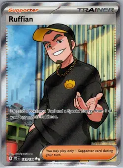 Ruffian 181/159 SV09: Journey Together - Pokemon Card - NM - Image 1