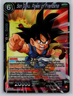 Dragon Ball Super Card Game #BT19-134 Son Goku, Power of Friendship Foil - Image 1