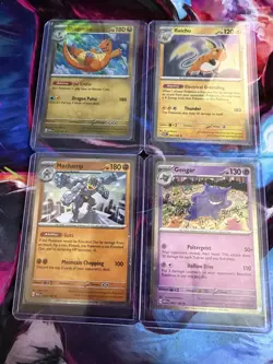 Uk Seller Pokemon TCG Sam's Club Exclusive 151 Cosmo Holo 4 Card Set. NM - Image 1