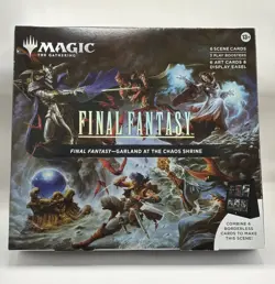 Magic The Gathering - Final Fantasy Scene Box - Garland at the Chaos Shrine - Image 1