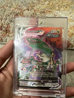 Pokemon Rayquaza VMAX TG20/TG30 Silver Tempest Trainer Gallery Ultra Rare NM - Image 1