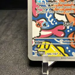 Pokemon TCG Tatsugiri Twilight Masquerade Illustration Rare Card 186/167 NM - Image 3